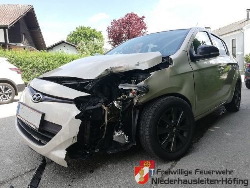 Verkehrsunfall auf der L6204 in Gimpersdorf