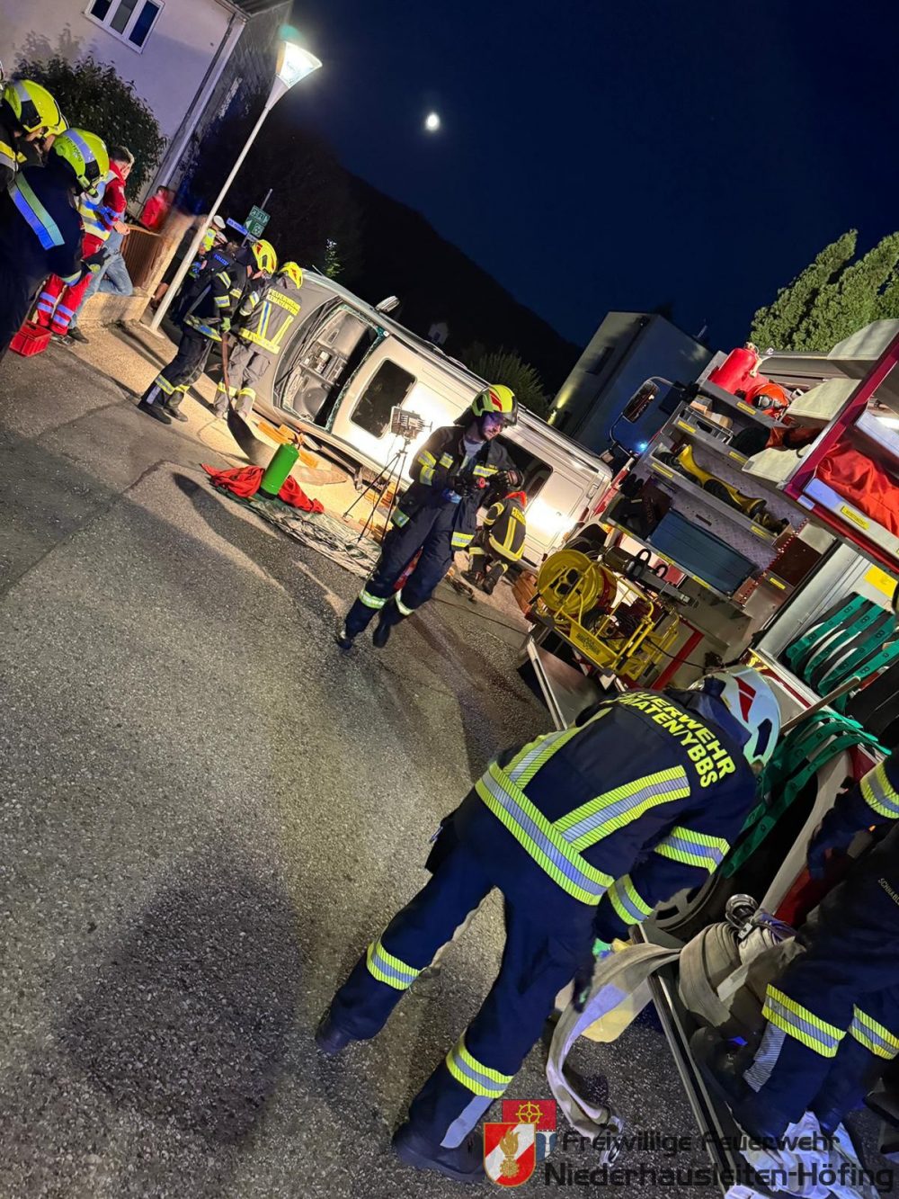 Verkehrsunfall im Ortszentrum Kematen/Ybbs